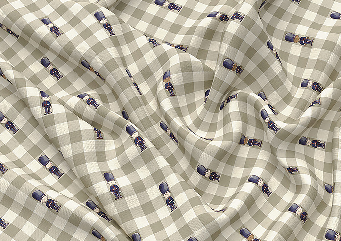 Kings Breakfast, On Guard Toast - Twist&Fit Roman Blind - Image 4
